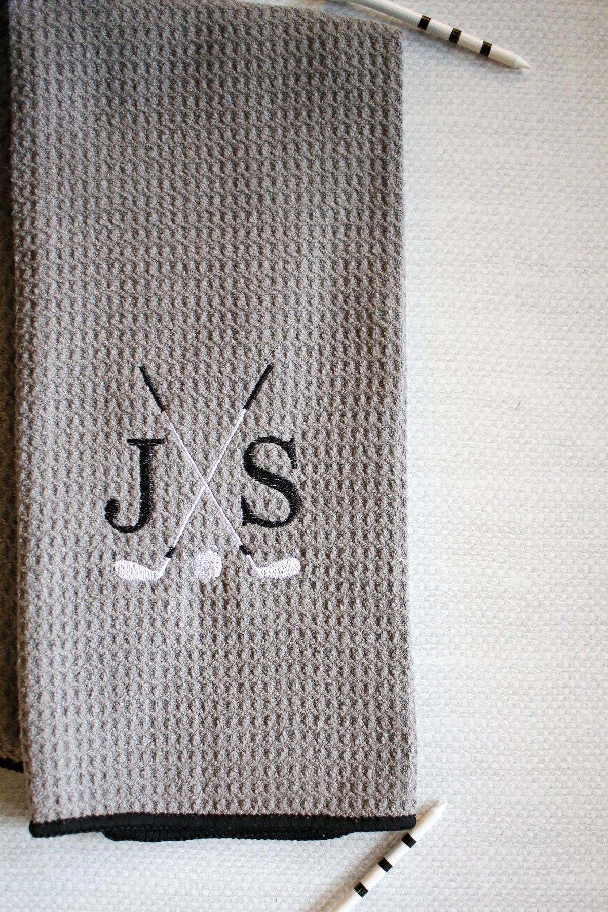 Custom Embroidered Golf Towel | Gifts for Him | Father’s Day Gifts | Groomsmen Gifts | Golf Gifts