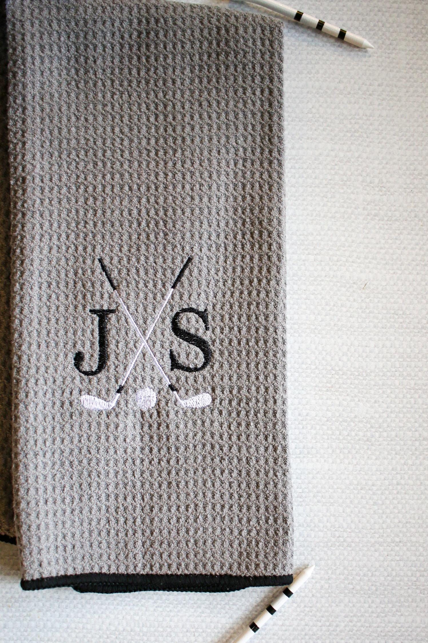 Custom Embroidered Golf Towel | Gifts for Him | Father’s Day Gifts | Groomsmen Gifts | Golf Gifts