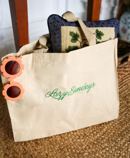 Custom Embroidered Tote Bag | Gifts for Her | Hostess Gifts | Bridesmaid Proposal