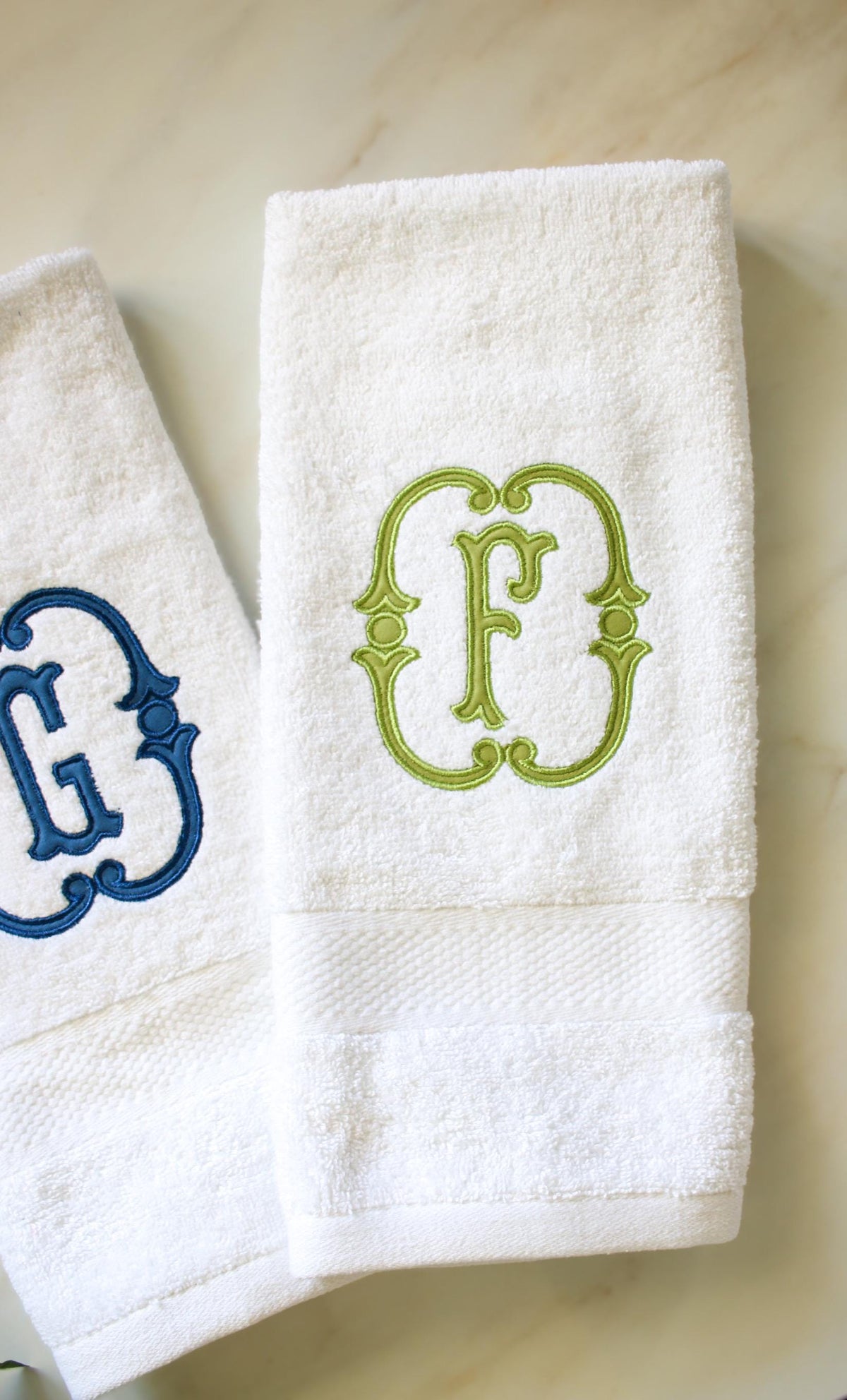 Custom Appliqué Hand Towel | Home Gifts | Hostess Gifts | Wedding Gift | Housewarming Gifts