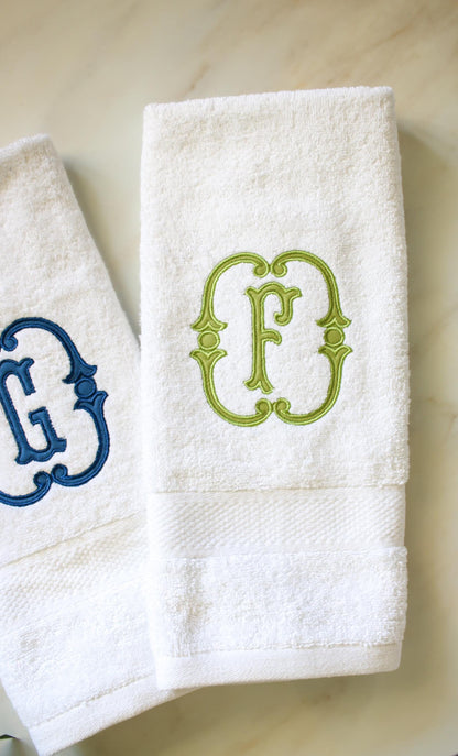 Custom Appliqué Hand Towel | Home Gifts | Hostess Gifts | Wedding Gift | Housewarming Gifts