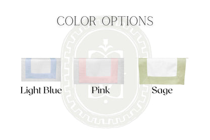 Embroidered Linen Table Runner | Color Block | Hostess Gifts | Home Decor | European Linen