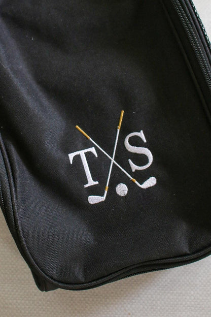 Custom Embroidered Golf Shoe Bag | Personalized Golf Gifts | Gifts for Him | Gifts for Her | Father’s Day Gifts
