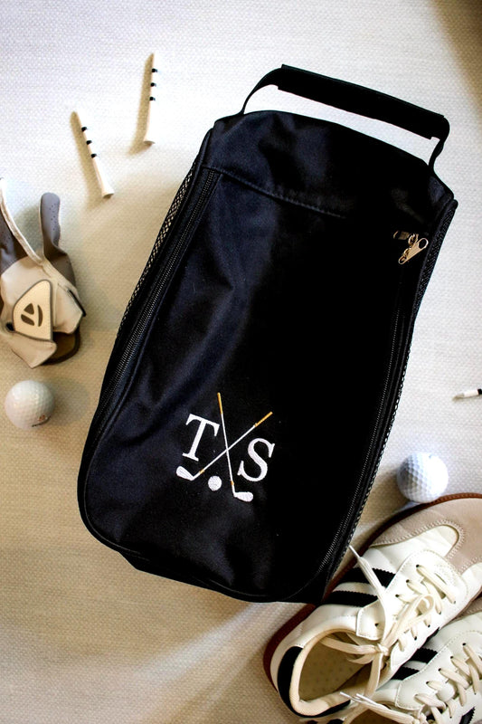 Custom Embroidered Golf Shoe Bag | Personalized Golf Gifts | Gifts for Him | Gifts for Her | Father’s Day Gifts