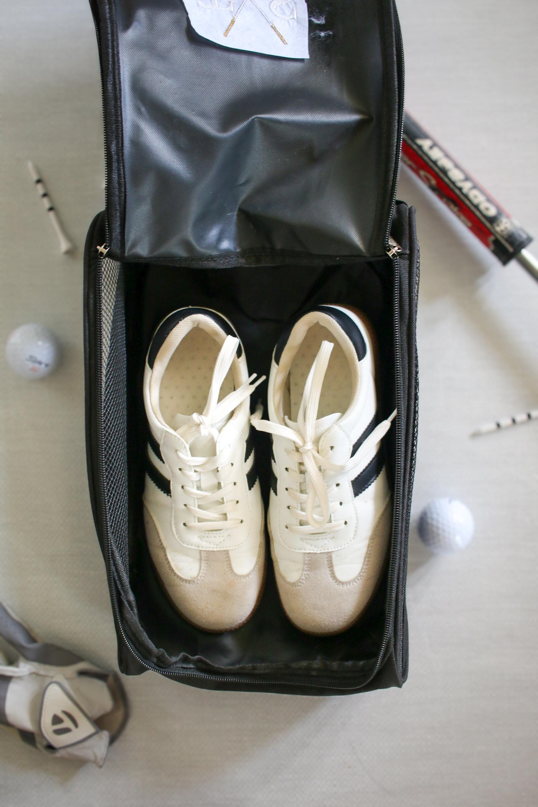 Custom Embroidered Golf Shoe Bag | Personalized Golf Gifts | Gifts for Him | Gifts for Her | Father’s Day Gifts