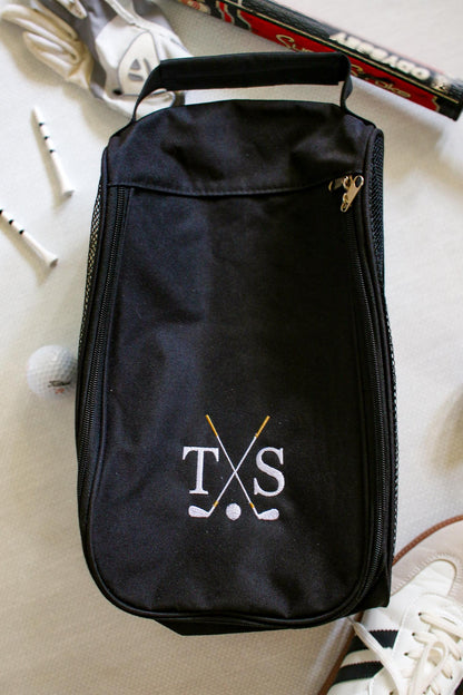 Custom Embroidered Golf Shoe Bag | Personalized Golf Gifts | Gifts for Him | Gifts for Her | Father’s Day Gifts