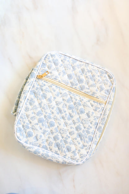 Personalized Appliqué Bible Cover | Monogrammed Quilted Bible Case with Zipper | Custom Bible Cover | Grandmillenial Gift