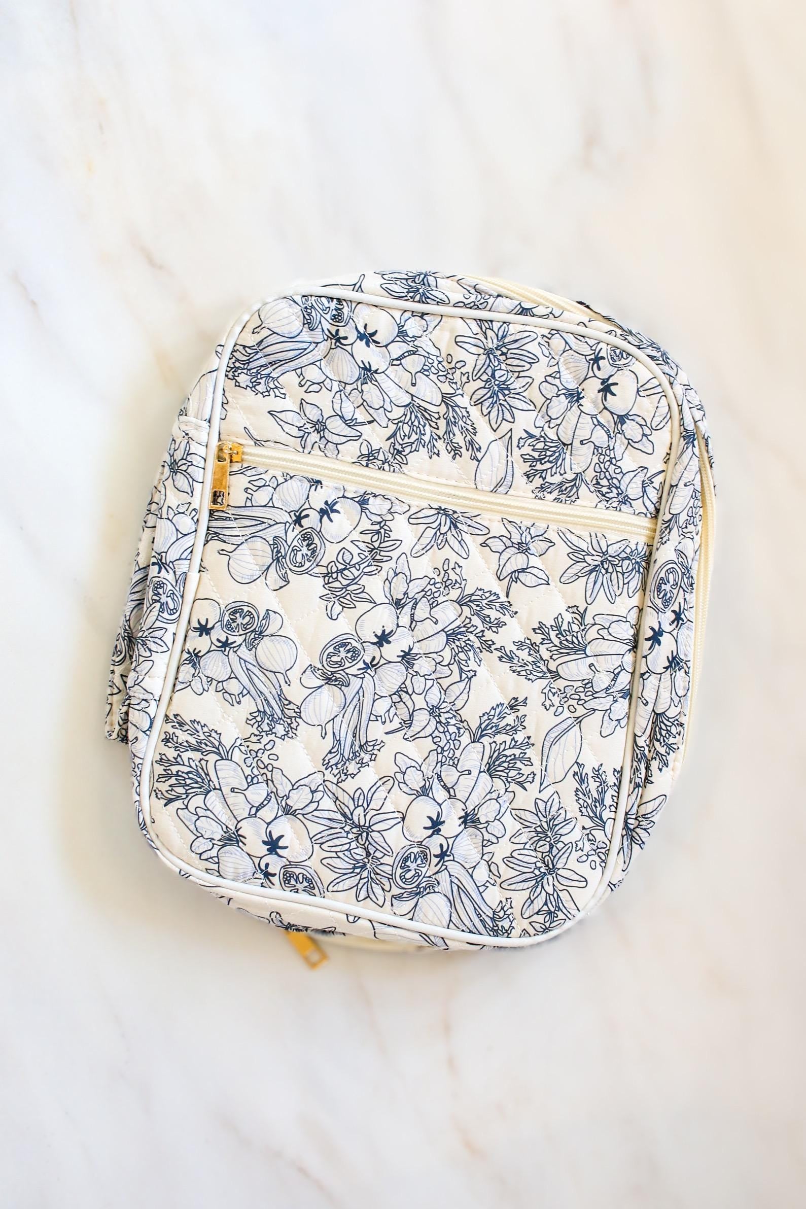 Personalized Appliqué Bible Cover | Monogrammed Quilted Bible Case with Zipper | Custom Bible Cover | Grandmillenial Gift