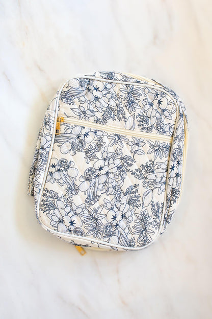 Personalized Appliqué Bible Cover | Monogrammed Quilted Bible Case with Zipper | Custom Bible Cover | Grandmillenial Gift