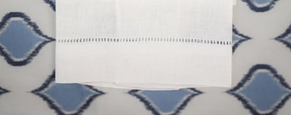 Personalized Chinoiserie Monkey Hand Towel | Custom Linen Guest Towel | Pagoda Bathroom Towel | Grandmillennial Decor